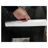 K KNODEL Small Office Leather Desk Mat, Mouse and Keyboard Pad, Computer and Laptop Mat, Desktop Protector and Cover, Writing Pad and Blotter (23.6x13.8, White)