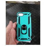 LeYi for iPhone SE 3rd Generation (2022) Case, iPhone SE Case 2022/2020 with [2Pack] Tempered Glass Screen Protector for Men Women, [Military-Grade] Case with Kickstand for Apple iPhone SE, Mint