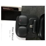 Mini Wireless Lavalier Microphone for iPhone/Android/PC/Tablets with USB-C Plug, AI Noise Cancelling, Magnetic Mic, 40H Battery Life with Charging Case, Lapel Microphone Wireless for Video Recording