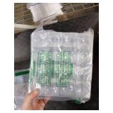 Bekith 16 Pack 9 oz Plastic Spice Jars with Black Cap, Plastic Spice Bottles Empty Seasoning Containers for Storing Spice, Herbs and Powders