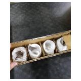 Amazon Basics Tritan Glasses, Dishwasher Safe, BPA-Free Plastic, Stemless Wine, Shatterproof, 14-oz, Clear, Set of 4