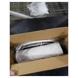 Lampshades Set of 2, Drum Lampshades 11.6 Top x 12.6 Bottom x 9.8 High, Seaside village Medium Lampshades (Spider Fitter), Beige Lampshades Natural Linen Hand Crafted, Easy Assembly Required