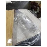 Lampshades Set of 2, Drum Lampshades 11.6 Top x 12.6 Bottom x 9.8 High, Seaside village Medium Lampshades (Spider Fitter), Beige Lampshades Natural Linen Hand Crafted, Easy Assembly Required