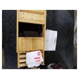 Yirilan Premium Bamboo Bathtub Tray Caddy - Expandable Bath Tray - Fits Most Bathtubs