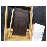 Yirilan Premium Bamboo Bathtub Tray Caddy - Expandable Bath Tray - Fits Most Bathtubs