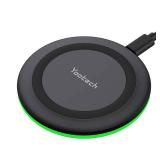 Yootech Wireless Charger,10W Max Wireless Charging Pad Compatible with iPhone 17/17 Pro/17 Pro Max/Air/16/15/14/13/SE 2022/12/11,Samsung Galaxy S25/S24/S23,for AirPods Pro 3(No AC Adapter)