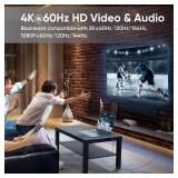 DteeDck USB C Extension Cable 6.6ft, 4K@60Hz Video/10Gbps Data Transfer/100W Charging USBC 3.2 Type C Extender Cord, USB3.2 Gen2 Male to Female for Laptop Tablet Mobile Phone and More