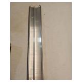 M-D Building Products 08433 3-1/2 in. x 5/8 in. x 36 in. Silver Aluminum and Vinyl Heavy Duty Low-Profile Outswing Door Threshold