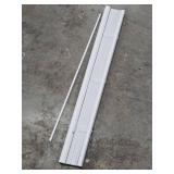 Mainstays 1  Cordless Room Darkening Vinyl Blinds  31  Width x 72  Length  White