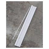 Mainstays 1  Cordless Room Darkening Vinyl Blinds  31  Width x 72  Length  White