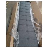 Upholstered Bed Frame RBC-J01-GY Size: King  - Retail: $220