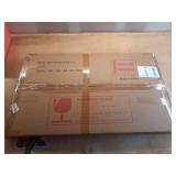 Wall-Mounted Mirror Gold \"37 in x 22 in\" - Retail: $50