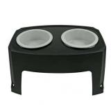 Vibrant Life Elevated 52-oz Dog Feeder with Bowls  Adjusts from 12 -16