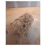 Better Homes & Gardens Medium Poly Rattan Open Weave Storage Basket with Handles  2-Piece Set