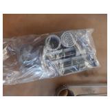 Zenna Home4-Tier Tension Pole Shower Caddy in Satin Nickel