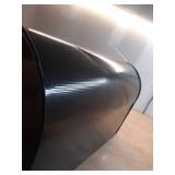 Architectural Mailboxes Stanley Jumbo Galvanized Steel Post Mount Black Mailbox