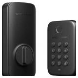 Wyze - Smart Lock Bolt, Fingerprint Keyless Entry, Bluetooth Deadbolt Replacement, In-App Monitoring and Scheduled Access - Black - Retail: $66