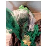 Haunted Hill Farm 6-ft Freestanding Motion Activated Talking Lighted Witch Animatronic - Retail: $70