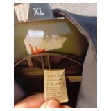 Police Officer Costume Shirt Size M Blue Unisex Halloween Short Sleeve