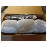 Memory Foam Filled Bean Bag Chair with Corduroy Cover Cream - Room Essentials - Retail: $85