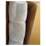 Memory Foam Filled Bean Bag Chair with Corduroy Cover Cream - Room Essentials - Retail: $85