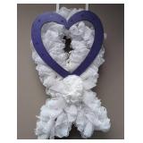 Heart Cancer Awareness Wreath