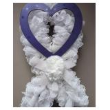 Heart Cancer Awareness Wreath