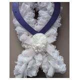 Heart Cancer Awareness Wreath