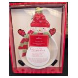 Hallmark Snowman Cheeseball Spreader Set