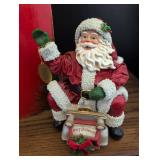 Possible Dreams Clothtiques Santa with Scroll