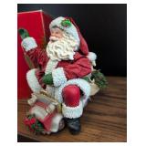 Possible Dreams Clothtiques Santa with Scroll