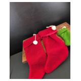 Monogrammed Christmas Stockings Set