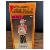 Emmett Kelly Jr. Christmas Musical Figurine by Flambro