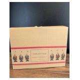 Coldwater Creek Woodland Santa Ornaments Set