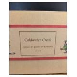 Coldwater Creek Canadian Geese Ornaments Set of 3