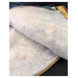 Christmas Tree Skirt with Santa and Reindeer Design