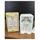 Precious Moments Angel with Snowflake Trio Ornament 2002
