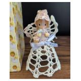 Precious Moments Girl/Bird 2003 Hanging Ornament