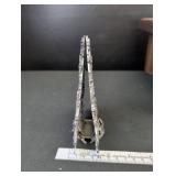 Miniature Silver Christmas Tree Figurine