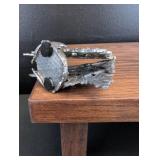 Miniature Silver Christmas Tree Figurine