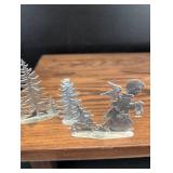 1993 Wilhelm Schweizer Pewter Winter Scene