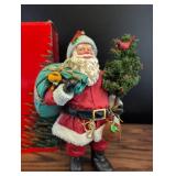 Possible Dreams Clothtiques Santa with Wreath