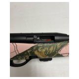 Remington Model 597 .22 LR semi-auto rifle with Mossy Oak wrap