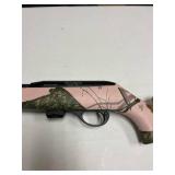 Remington Model 597 .22 LR semi-auto rifle with Mossy Oak wrap