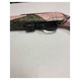 Remington Model 597 .22 LR semi-auto rifle with Mossy Oak wrap