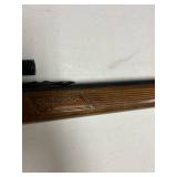 Glenfield Model 60 .22 LR semi-auto rifle with Weaver spcope