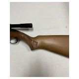 Glenfield Model 60 .22 LR semi-auto rifle with Weaver spcope
