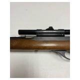 Glenfield Model 60 .22 LR semi-auto rifle with Weaver spcope