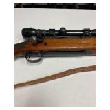 Winchester 1971 70-270 bolt action 270 with sling and Weaver scope