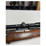 Winchester Pre-64 .300 H&H mag bolt action rifle with Lyman scope
